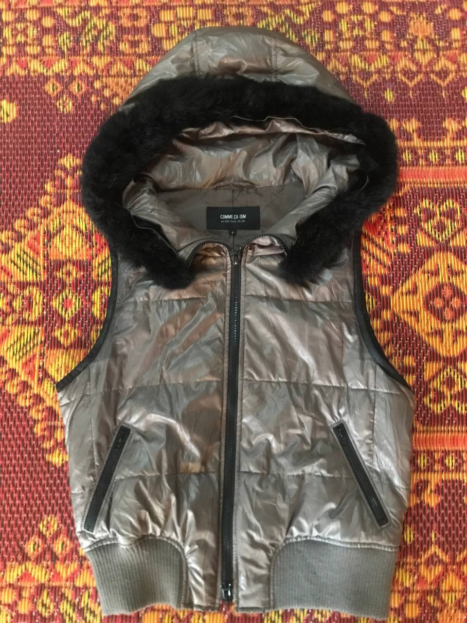If Six Was Nine Comme Ca Ism Faux Fur Down Vest lgb Style Size US XS / EU 42 / 0 - 1 Thumbnail
