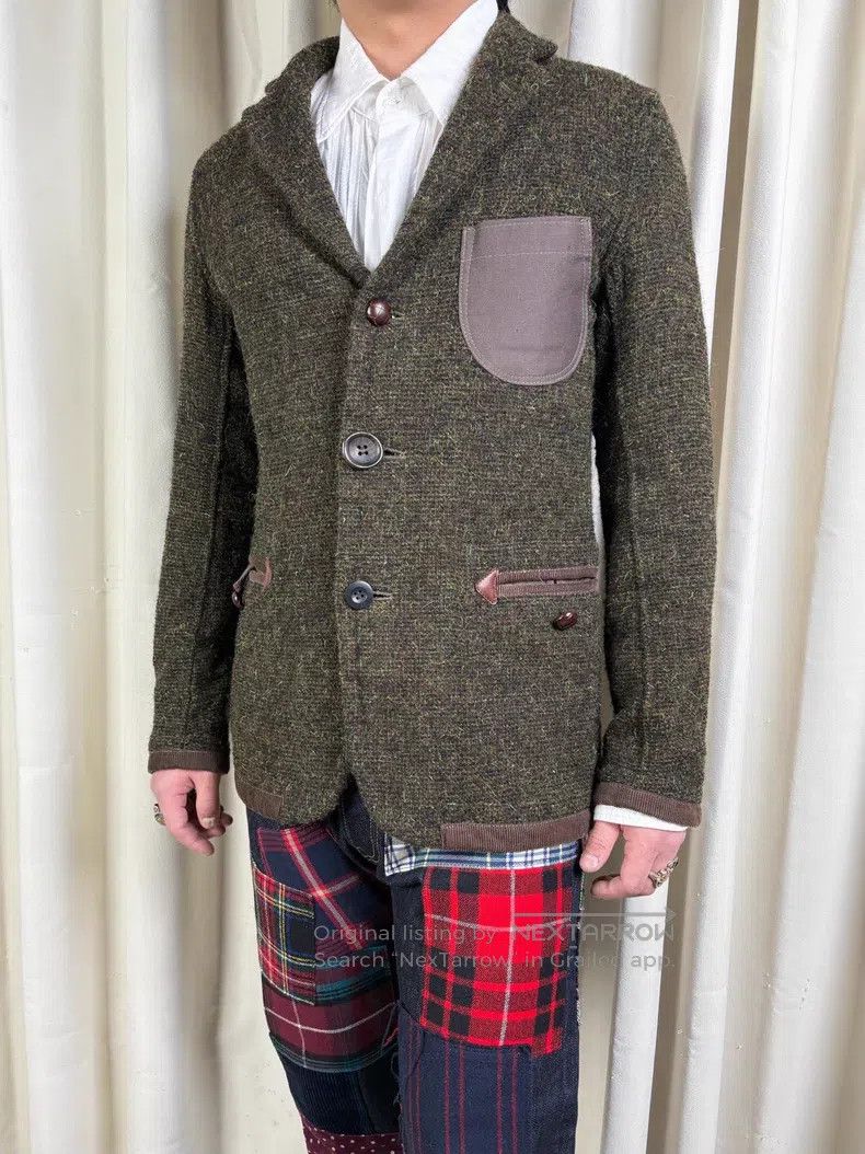 Junya Watanabe Junya Watanabe Moss Green Blazer Size US XS / EU 42 / 0 - 2 Thumbnail