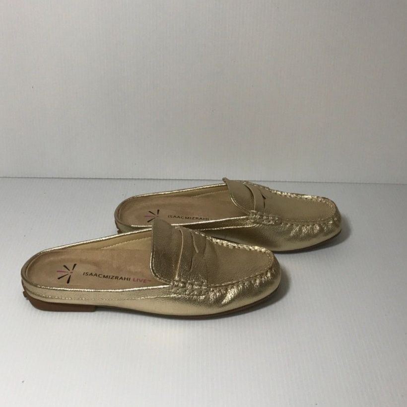 Other Isaac Mizrahi Live! Leather Round Toe Slip-on Loafers 5M Size US 5 / IT 35 - 1 Thumbnail