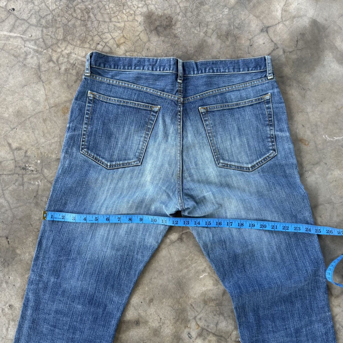 Japanese Brand W36 Vintage Japanese Boot cut Denim Faded Jean Pants Size US 36 / EU 52 - 10 Thumbnail