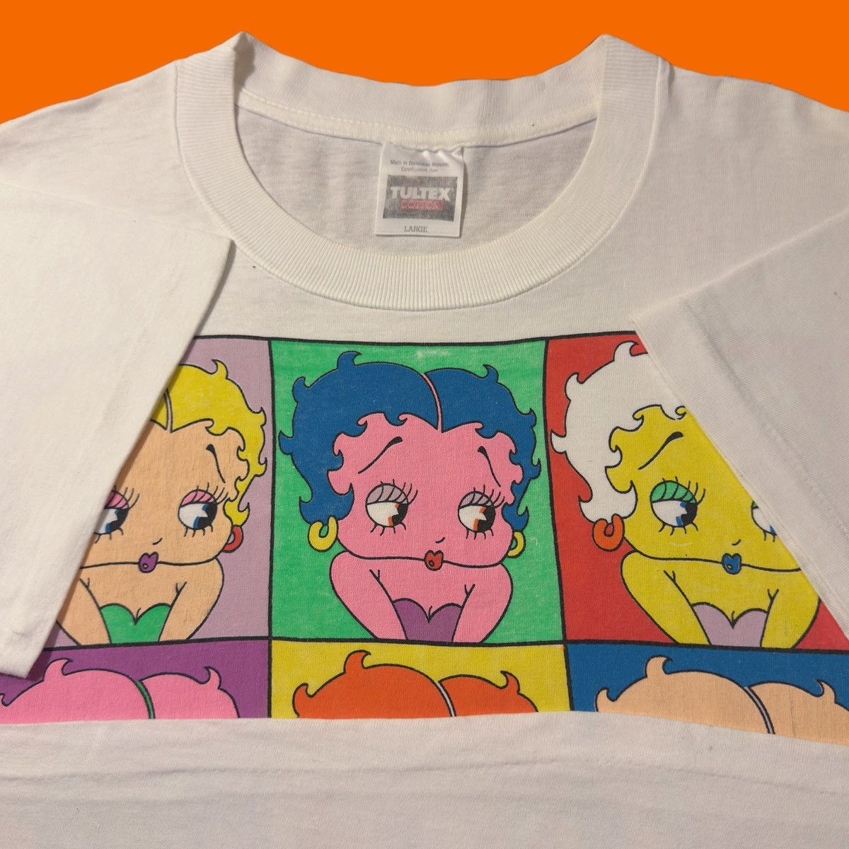 Tultex × Vintage Betty Boop Pop Art Andy Warhol Parody Size US L / EU 52-54 / 3 - 2 Thumbnail