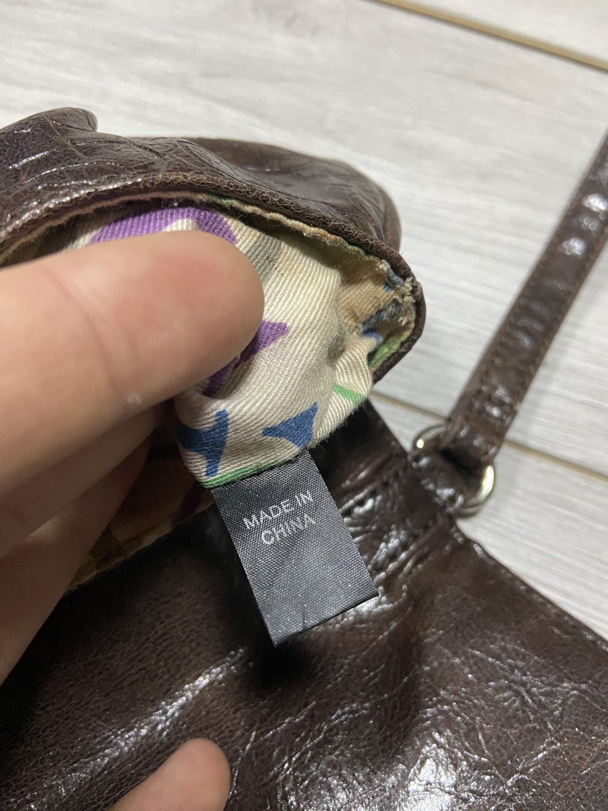 Guess Guess leather vintage small bag pouch Size ONE SIZE - 7 Thumbnail