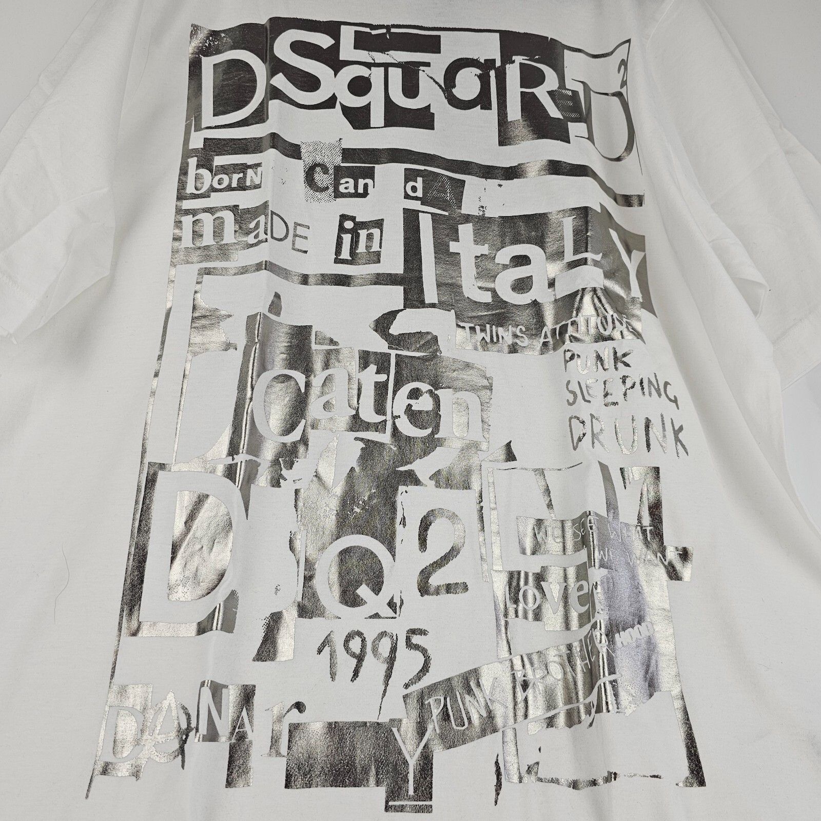 Dsquared2 DSQUARED2 White T-shirt Size XS New Size US XS / EU 42 / 0 - 2 Thumbnail