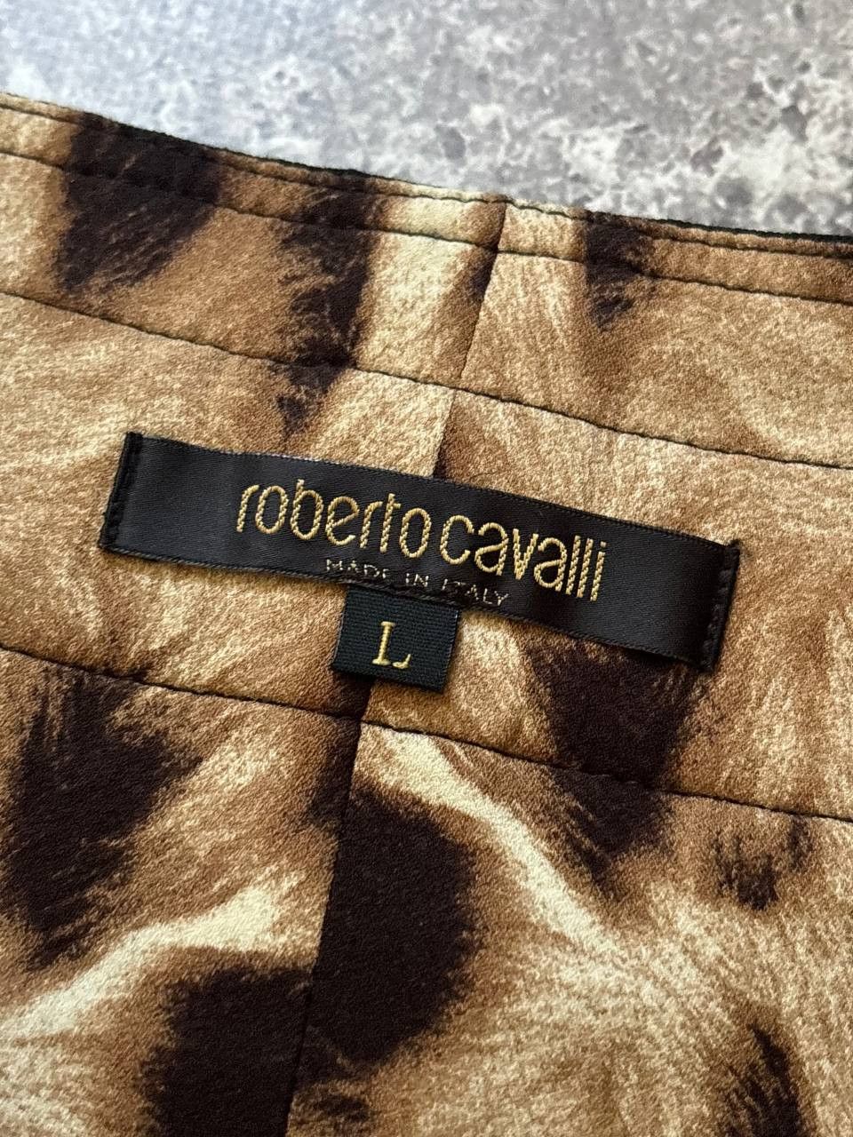 Roberto Cavalli Roberto Cavalli Belt Vintage Classic Leopard Skirt Size 27" / US 4 / IT 40 - 8 Thumbnail