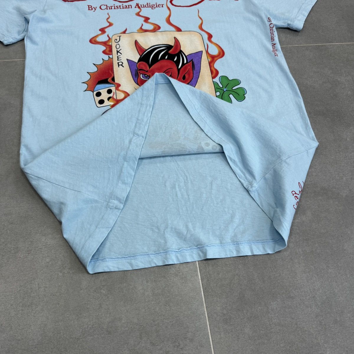 Ed Hardy Ed Hardy by Christian Audigier Tattoo Joker Y2K Men T-Shirt Size US M / EU 48-50 / 2 - 11 Thumbnail
