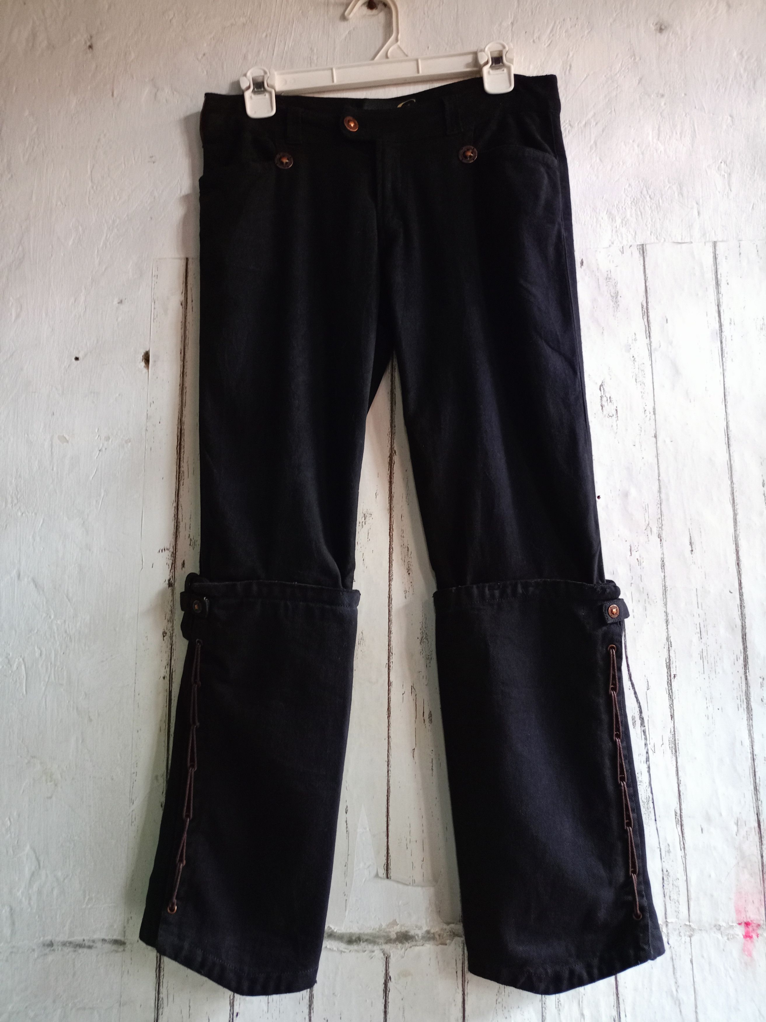 Designer × Just Cavalli × Roberto Cavalli Just cavalli black pants Size 28" / US 6 / IT 42 - 1 Thumbnail