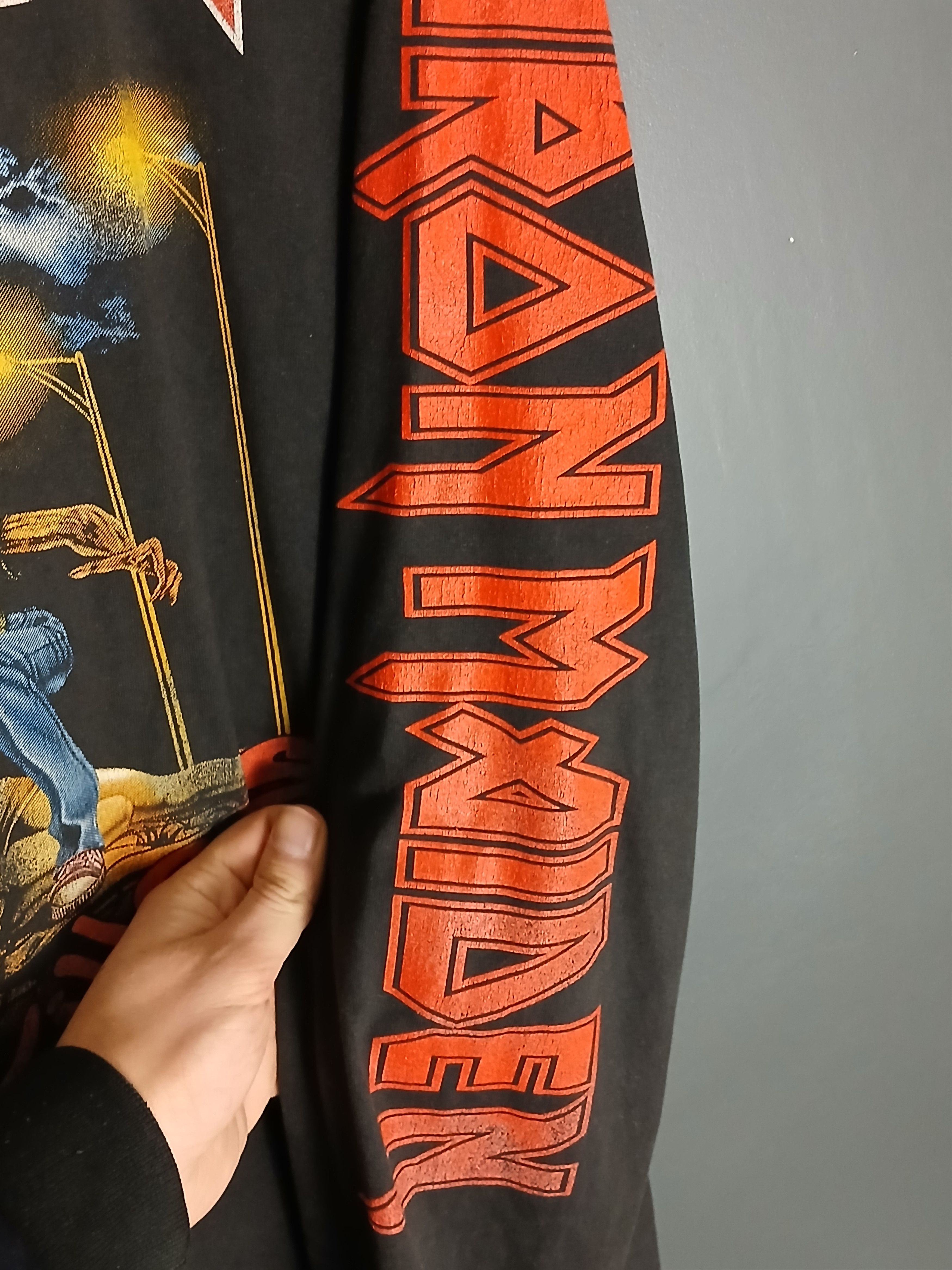 Band Tees Iron Maiden Long Sleeve T-Shirt Size US XL / EU 56 / 4 - 6 Thumbnail