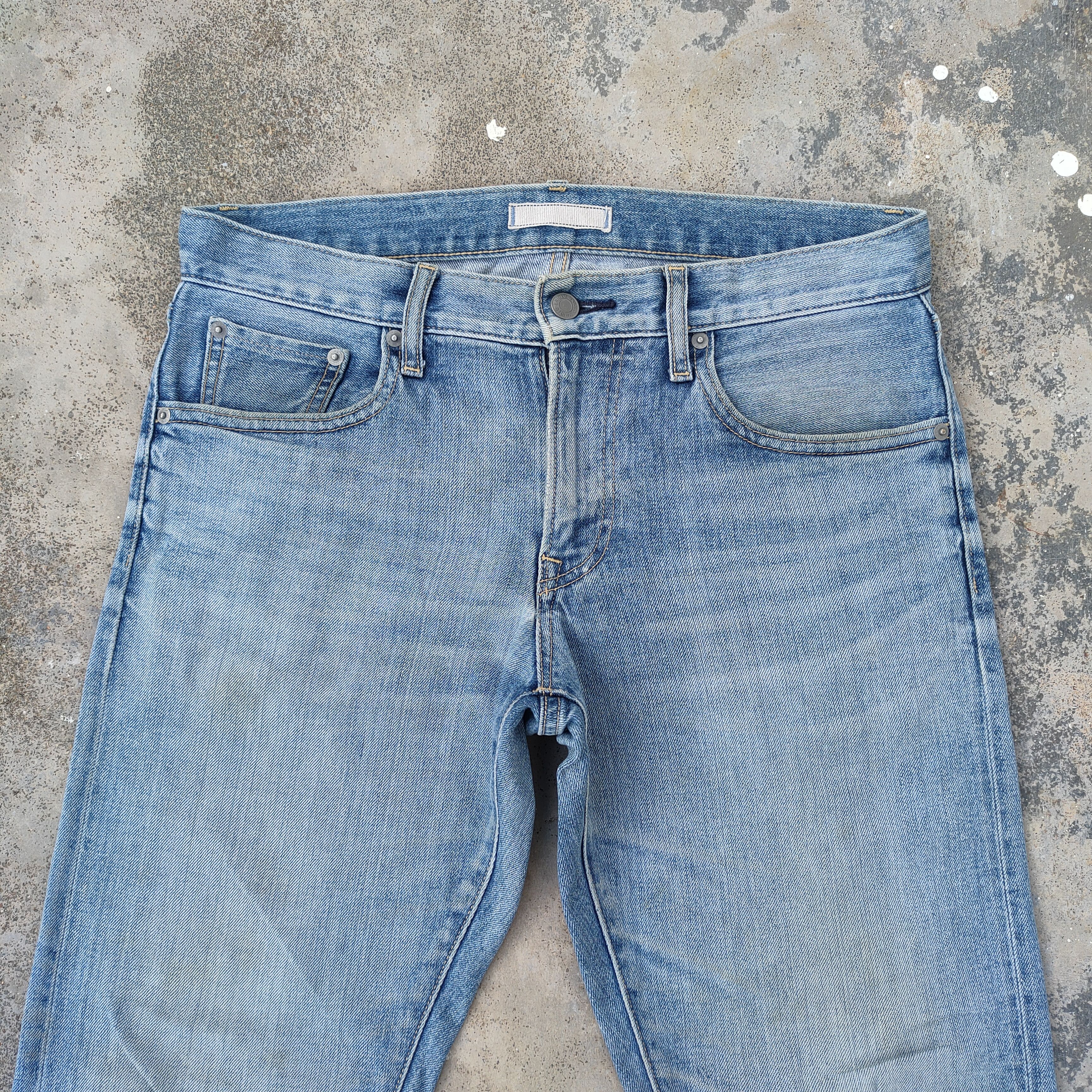 Japanese Brand Vintage selvedge japanese faded jeans denim pants Size US 32 / EU 48 - 3 Thumbnail