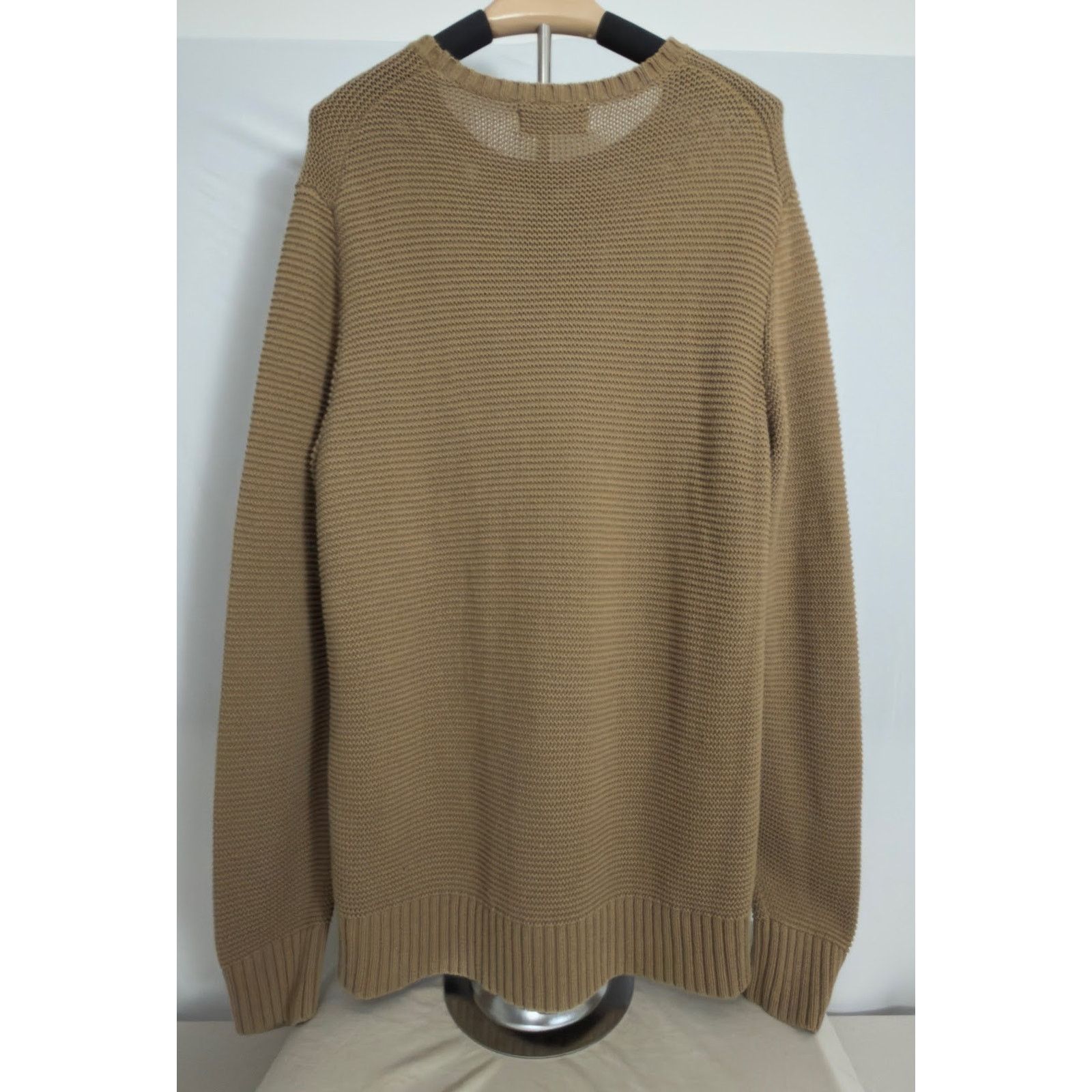 Everlane Everlane Waffle Knit Sweater in Camel - Men's Large Size US L / EU 52-54 / 3 - 5 Thumbnail