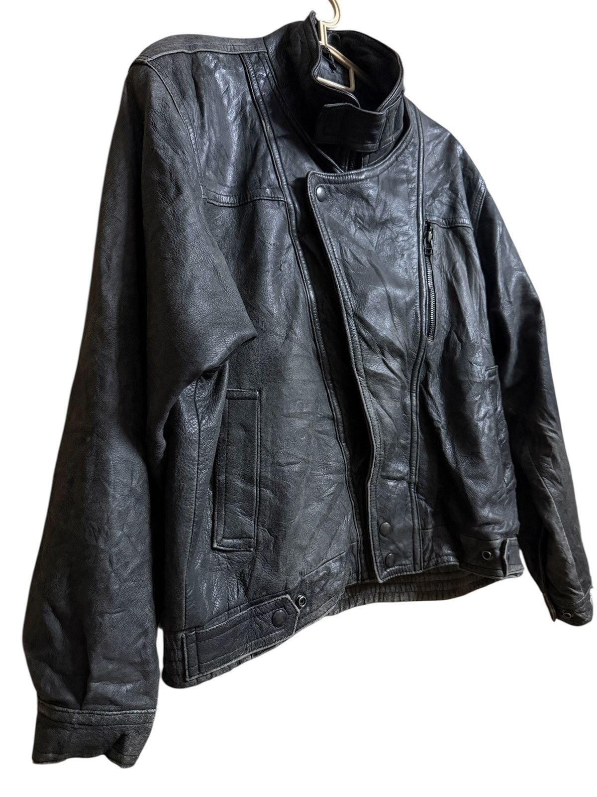 Japanese Brand Vintage GOLDEN STAG Jacket Leather Motorcycle Size US L / EU 52-54 / 3 - 5 Thumbnail