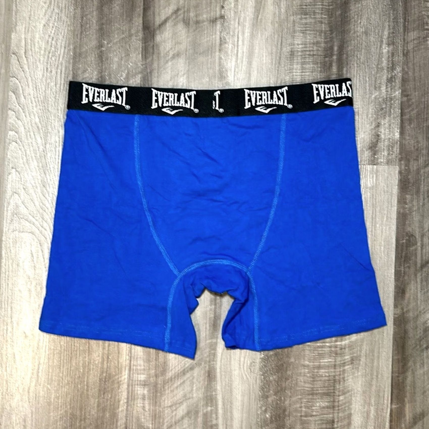 Everlast Everlast Boxer Brief Underwear XL Men Blue Cotton Stretch Regular Size Size 46R - 2 Thumbnail