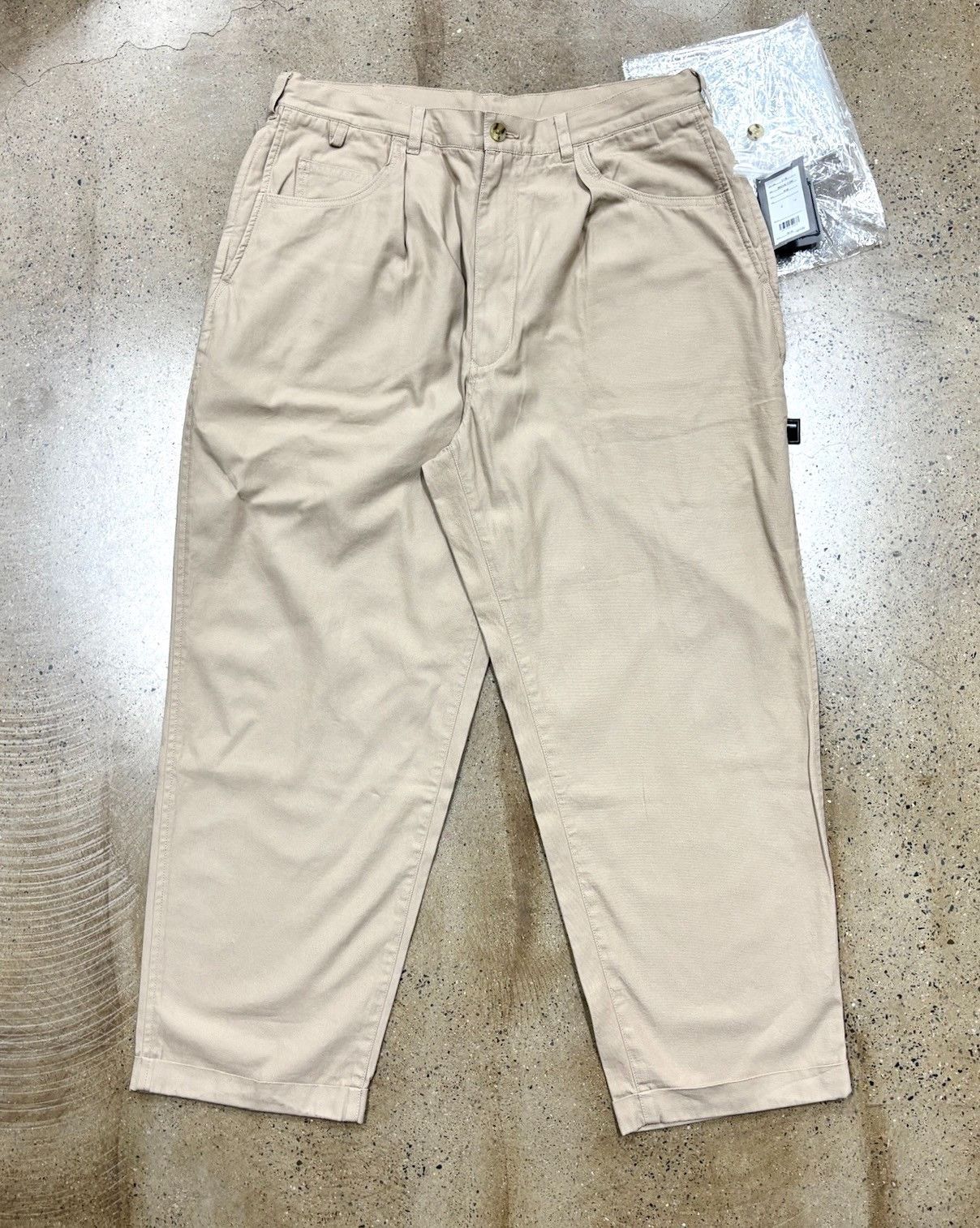 Beams Plus Loose Long Chino Pants Size US 30 / EU 46 - 1 Thumbnail
