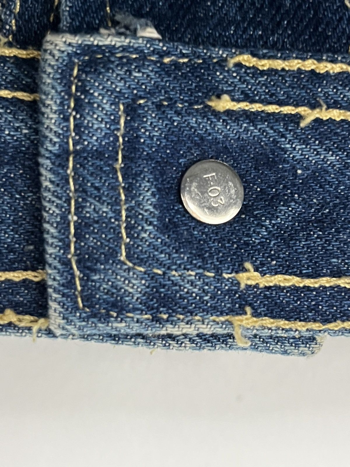 agnes b. Vintage Agnes B Trucker Denim Jacket Size S / US 4 / IT 40 - 9 Thumbnail