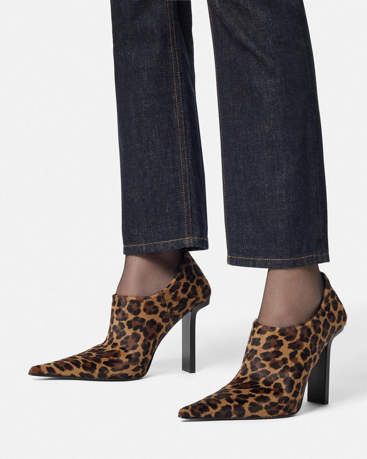 Versace Versace Leopard Slice Ankle Boots Size US 5 / IT 35 - 5 Thumbnail
