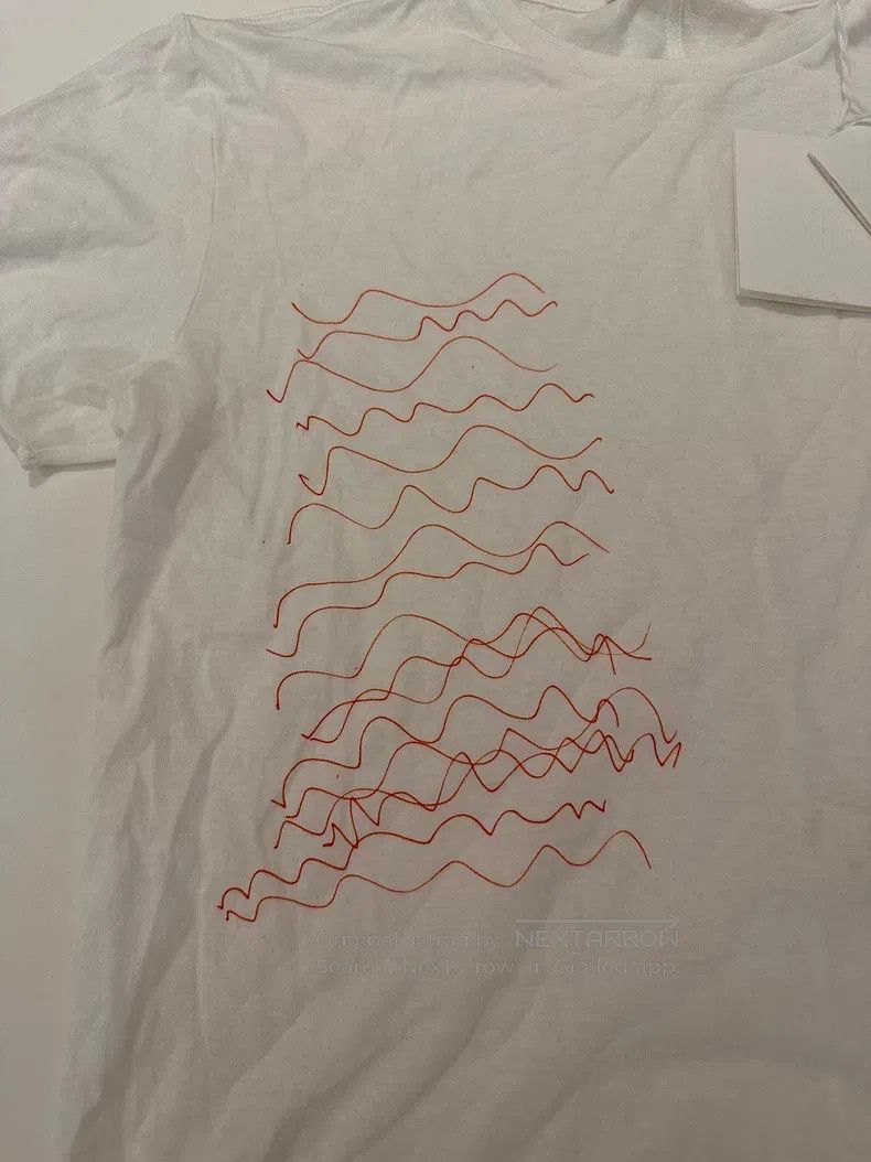 The Row The Row Hand-painted printed short sleeve T-shirt Size XS / US 0-2 / IT 36-38 - 2 Thumbnail