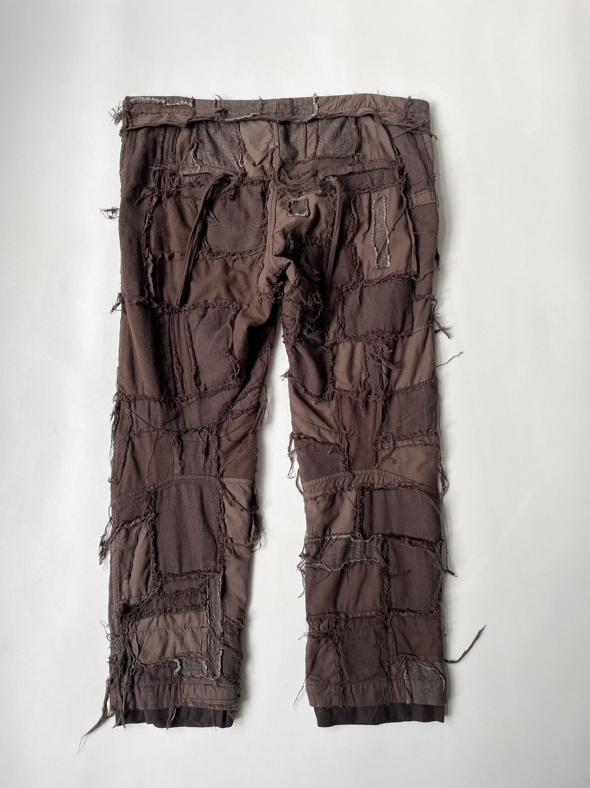 Haider Ackermann S/S 16 ‘Scab’ Patchwork Cotton Sweatpants Size US 36 / EU 52 - 14 Thumbnail