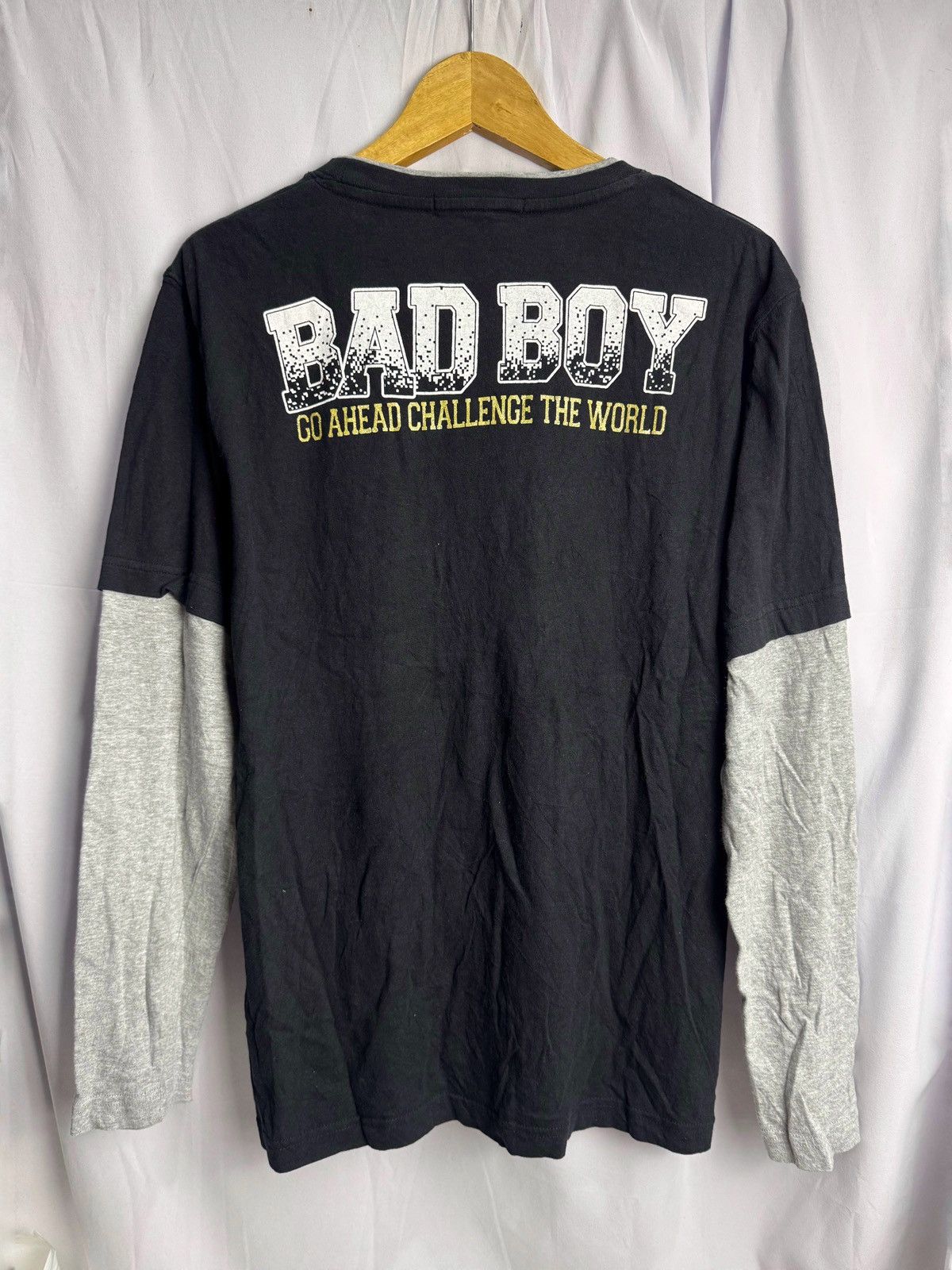 If Six Was Nine × Japanese Brand × Le Grande Bleu (L.G.B.) 2000s Double Layers Badboy Japanese Long Sleeve Size US L / EU 52-54 / 3 - 2 Thumbnail