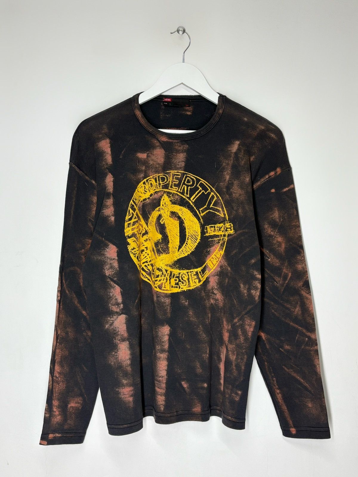 Diesel Vintage Diesel Avant Garde Longsleeve Y2k Opium Size US L / EU 52-54 / 3 - 1 Thumbnail