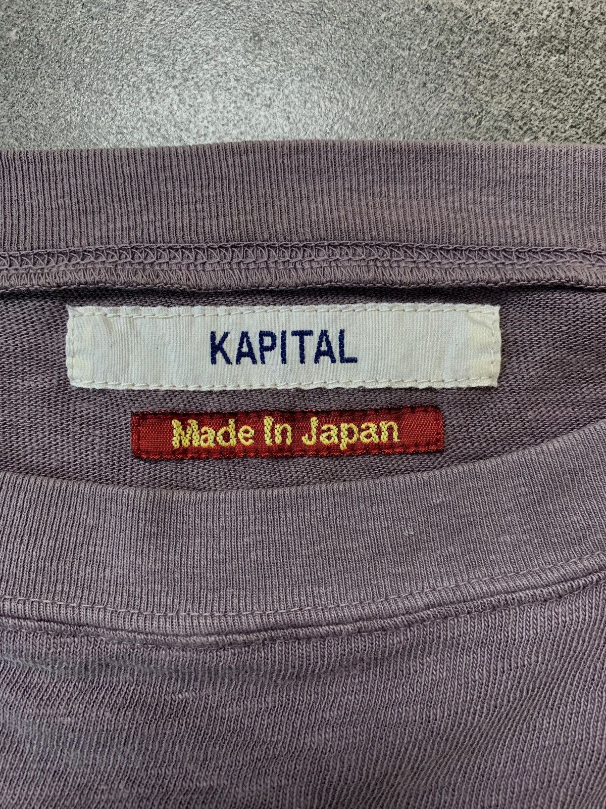 Kapital FREE TAX! 2000s Anchor Embroidered tee - Small Size US S / EU 44-46 / 1 - 5 Thumbnail