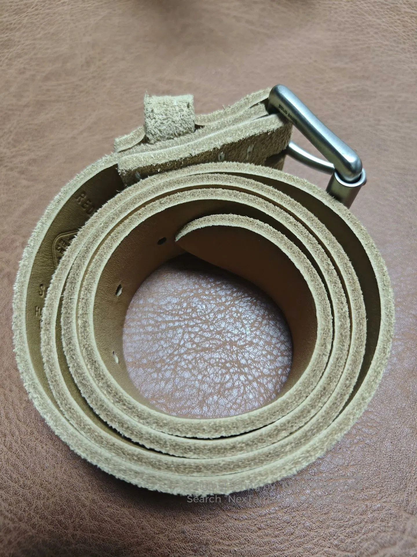 Red Wing Red Wing Suede Leather Belt. Size ONE SIZE - 7 Thumbnail