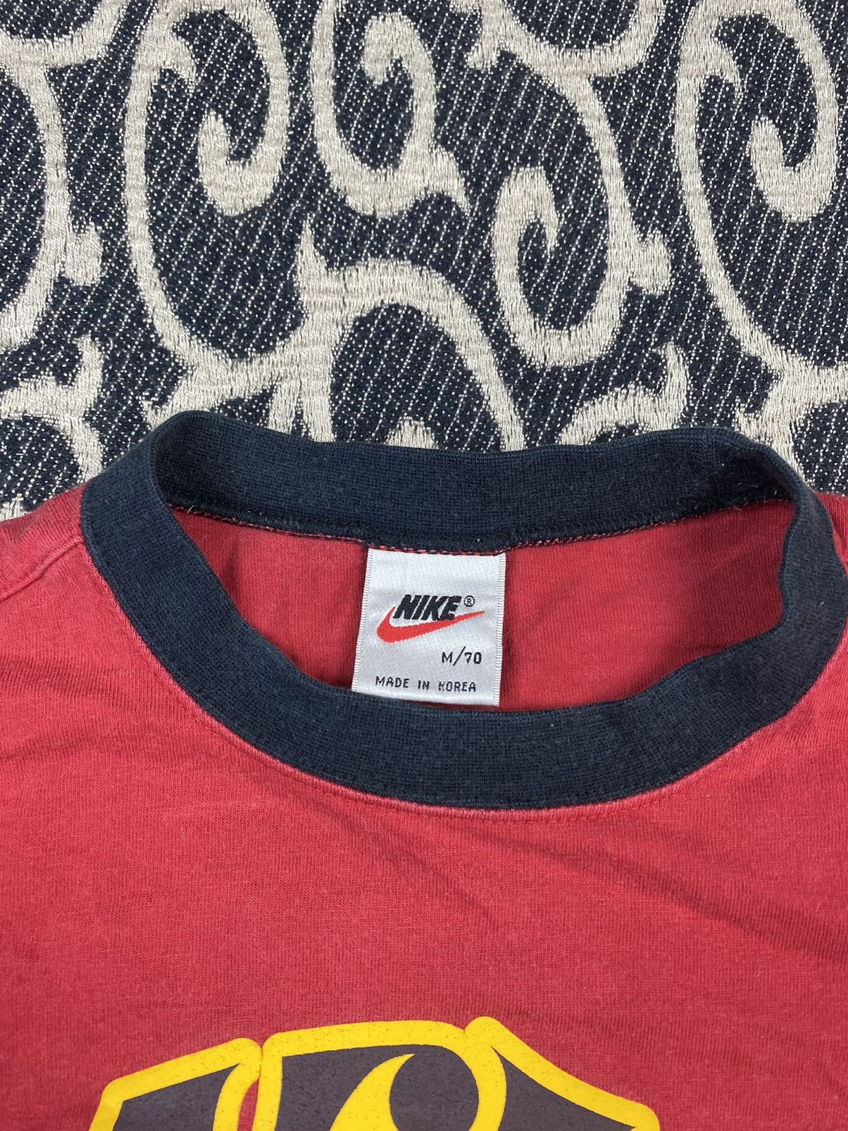 Nike × Vintage Vintage 90s Nike Crop Big Logo Ladies T-shirt Streetwear Size M / US 6-8 / IT 42-44 - 5 Thumbnail