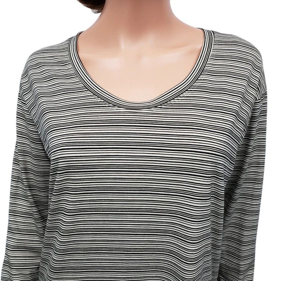 Athleta Athleta Cloudlight Stratus Striped Top In Whisper Stripe XS Size XS / US 0-2 / IT 36-38 - 4 Thumbnail