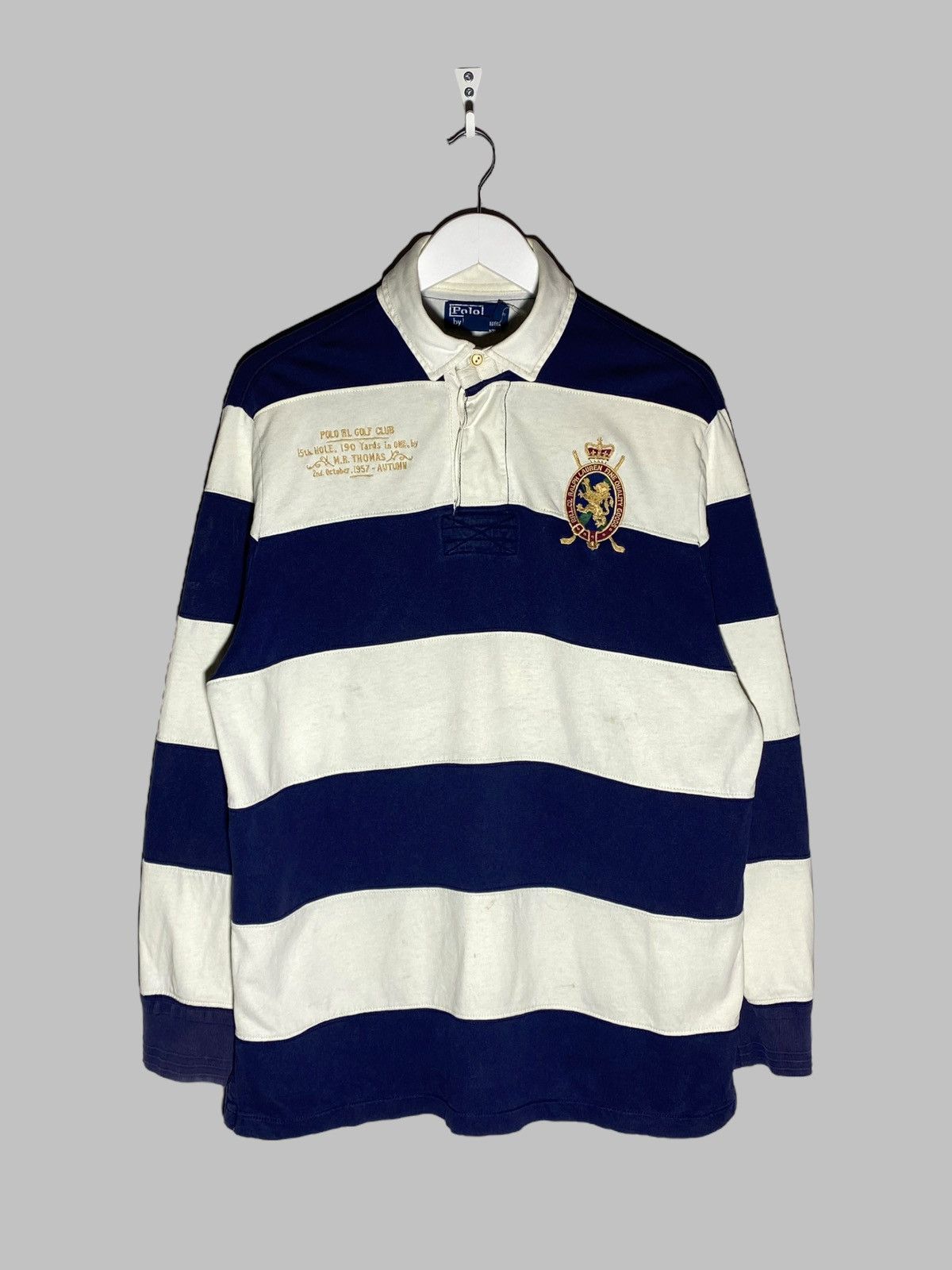 Polo Ralph Lauren POLO RALPH LAUREN RUGBY SHIRT IVY COLLEGE PREPPY VIBES Size US M / EU 48-50 / 2 - 1 Thumbnail