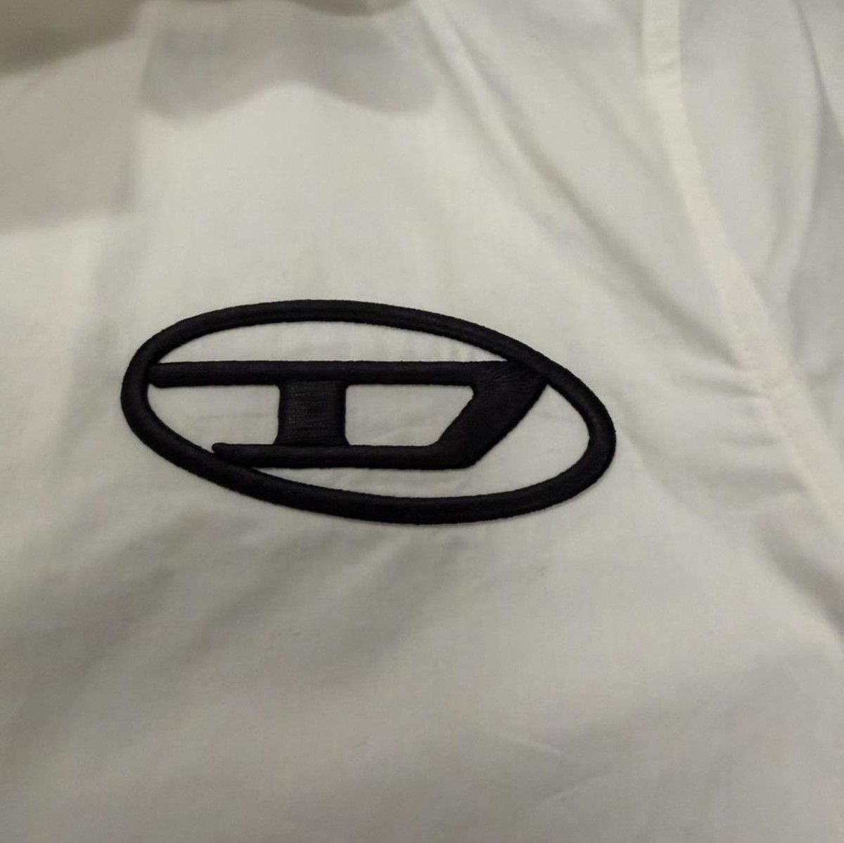 Diesel White Short Sleeve Diesel Button Up Size US S / EU 44-46 / 1 - 2 Thumbnail