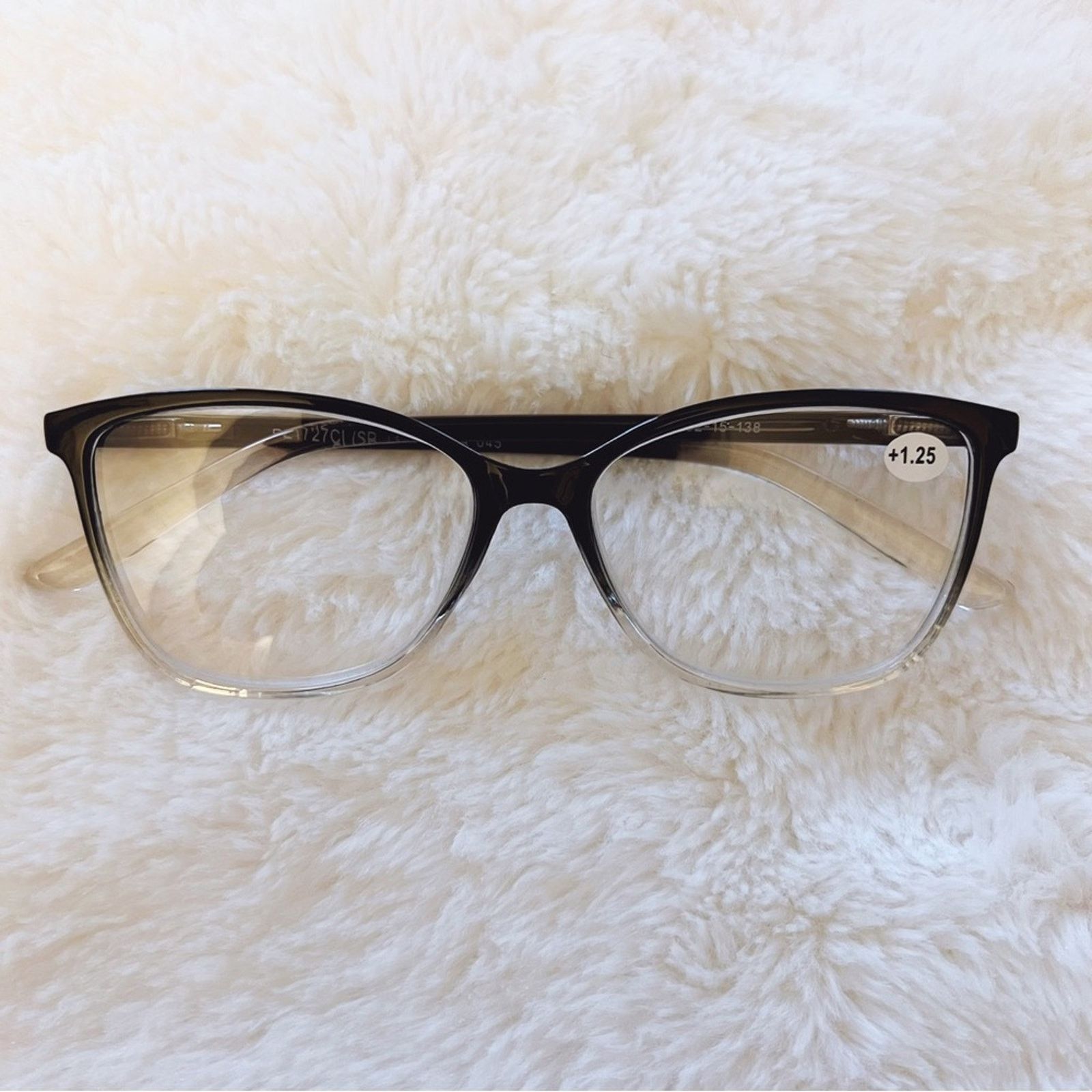 Other Emma Clear & Black Two Tone Reader Glasses Size ONE SIZE - 12 Thumbnail