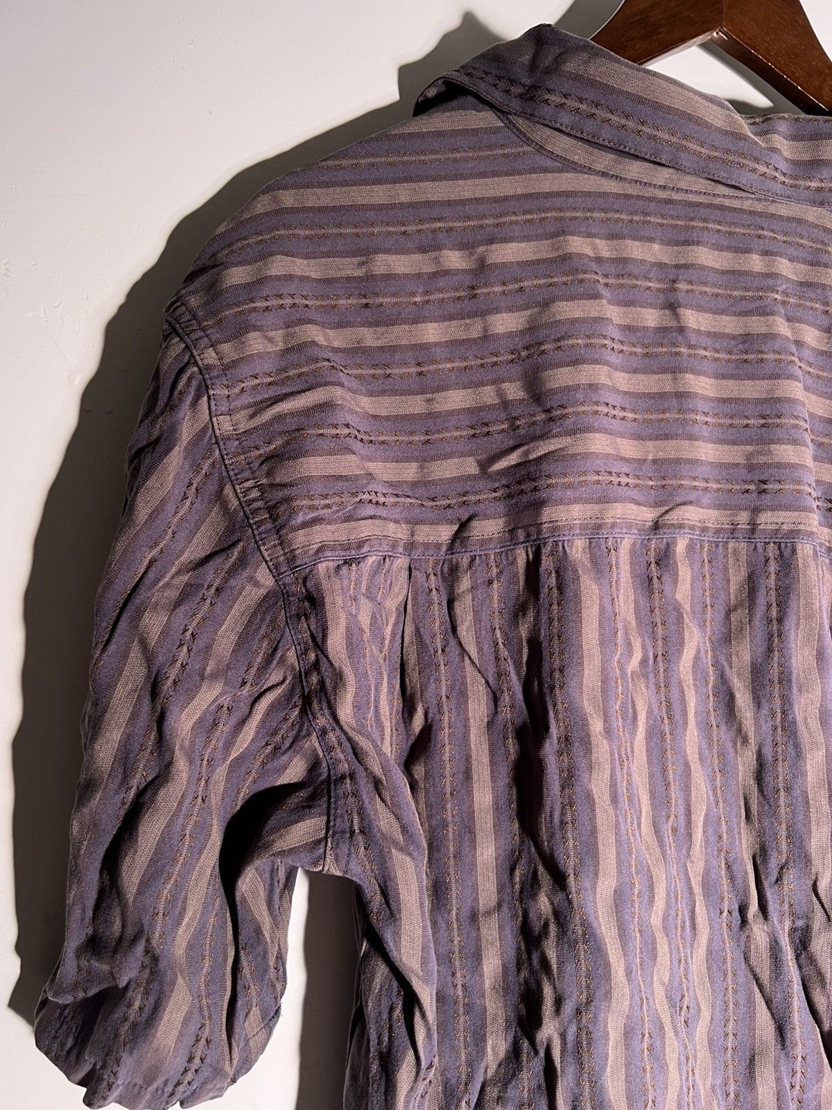 Vintage Y2K 2000's VTG Vintage REI Abstract Retro Pattern Shirt Size US S / EU 44-46 / 1 - 7 Thumbnail