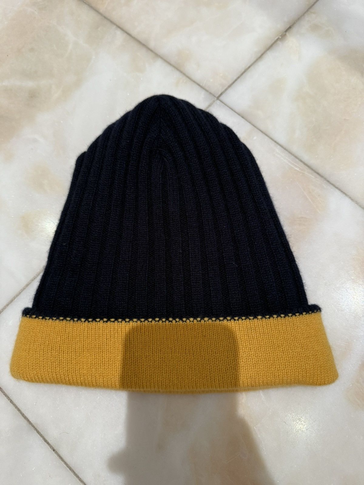 BIJAN Bijan cashmere reversible beanie Size ONE SIZE - 2 Thumbnail