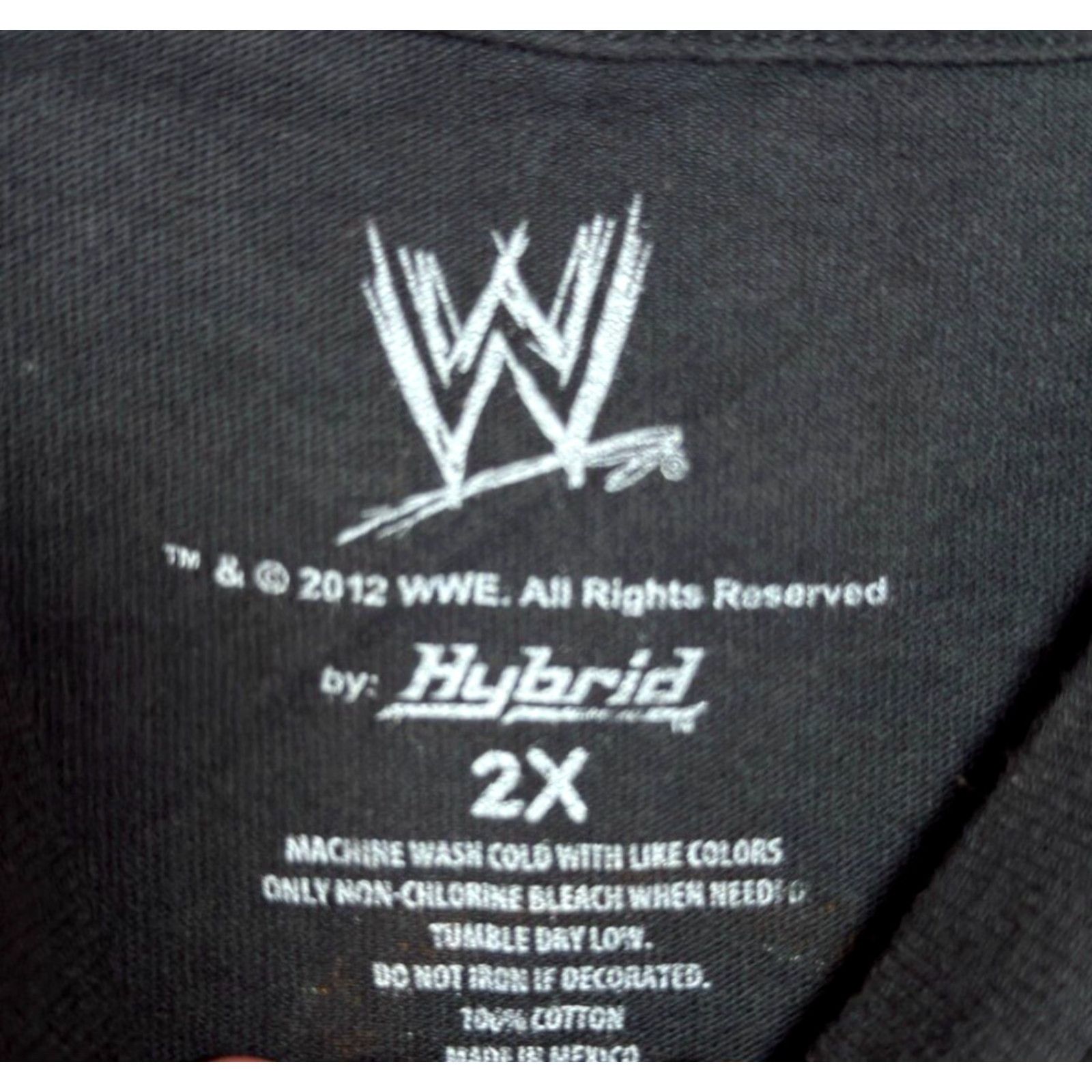 Speedo VINTAGE WWE 2012 Randy Orton Apex Predator RKO Speed Power Wrestling T Shirt 2XL Grey Cotton Crew Neck Short Sleeve Men Size US XXL / EU 58 / 5 - 3 Thumbnail