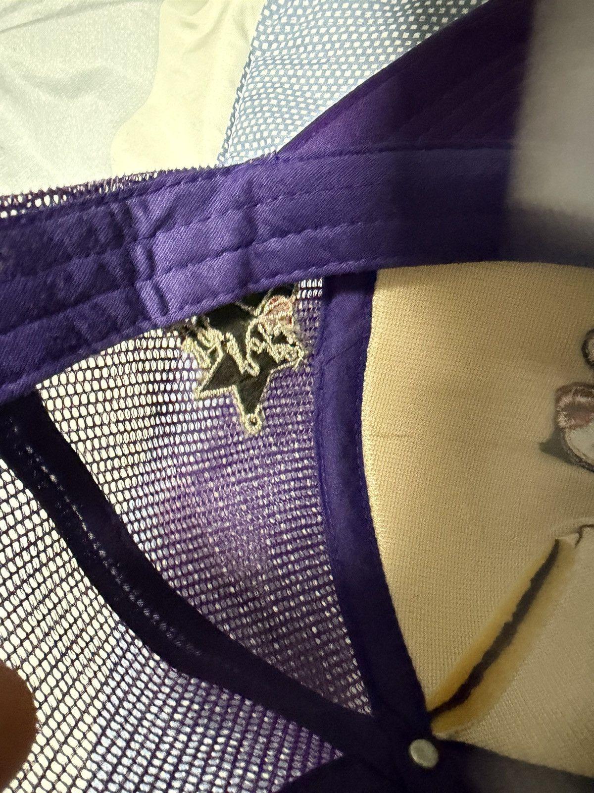 LaRopa La Ropa Purple Trucker Hat Size ONE SIZE - 7 Thumbnail