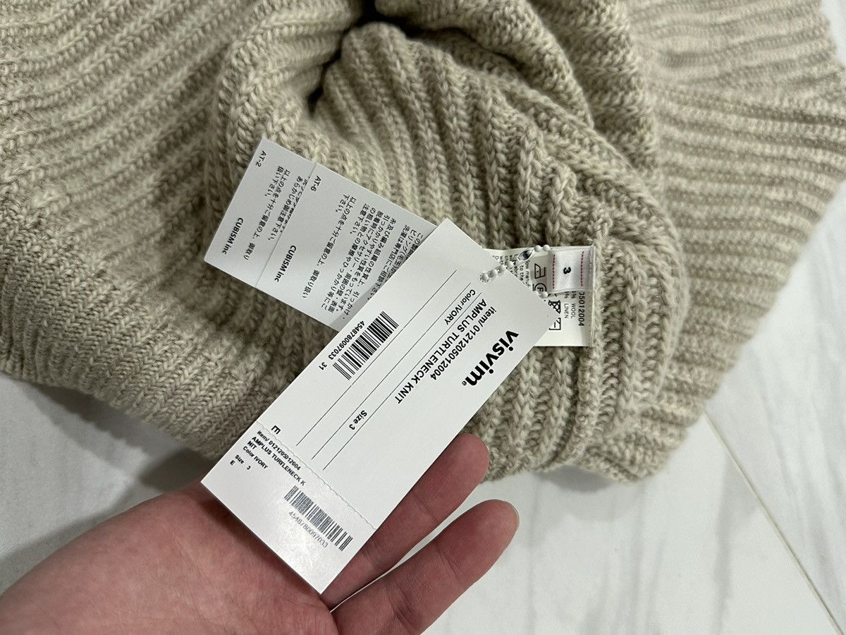 Visvim Amplus turtleneck knit sweater