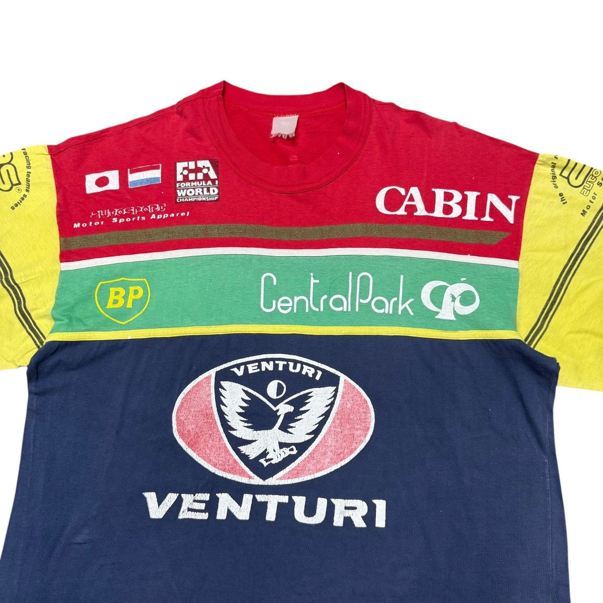 Vintage Vintage Venturi Racing Team Shirt Lamborghini Chrysler Size US M / EU 48-50 / 2 - 6 Thumbnail