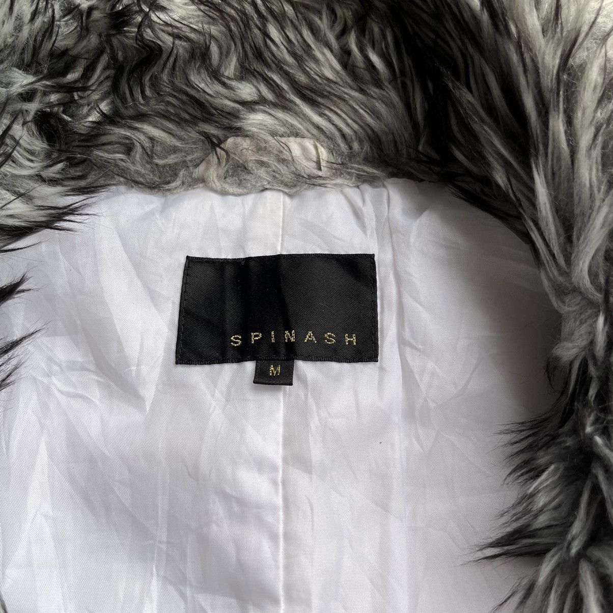 Japanese Brand Spinach Fur Bikers Jacket LGB Style Size US L / EU 52-54 / 3 - 10 Thumbnail