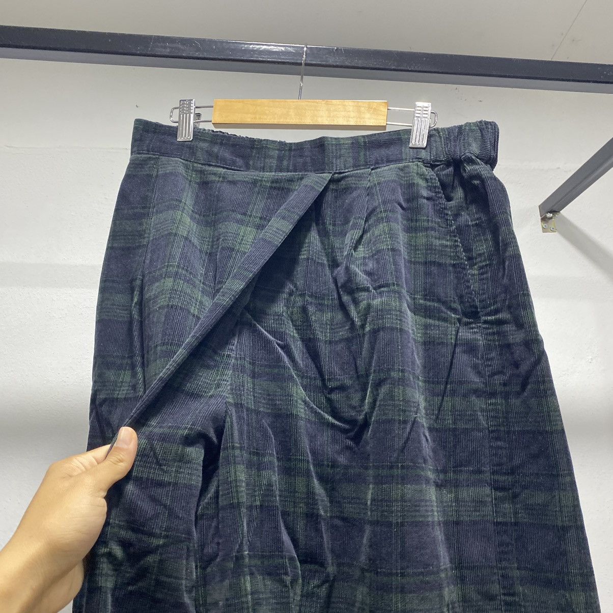 Designer × Issey Miyake × Japanese Brand Sick☠️ Studio Clip Corduroy Loose Pants Pleated Issey Miyake Size US 31 - 5 Thumbnail