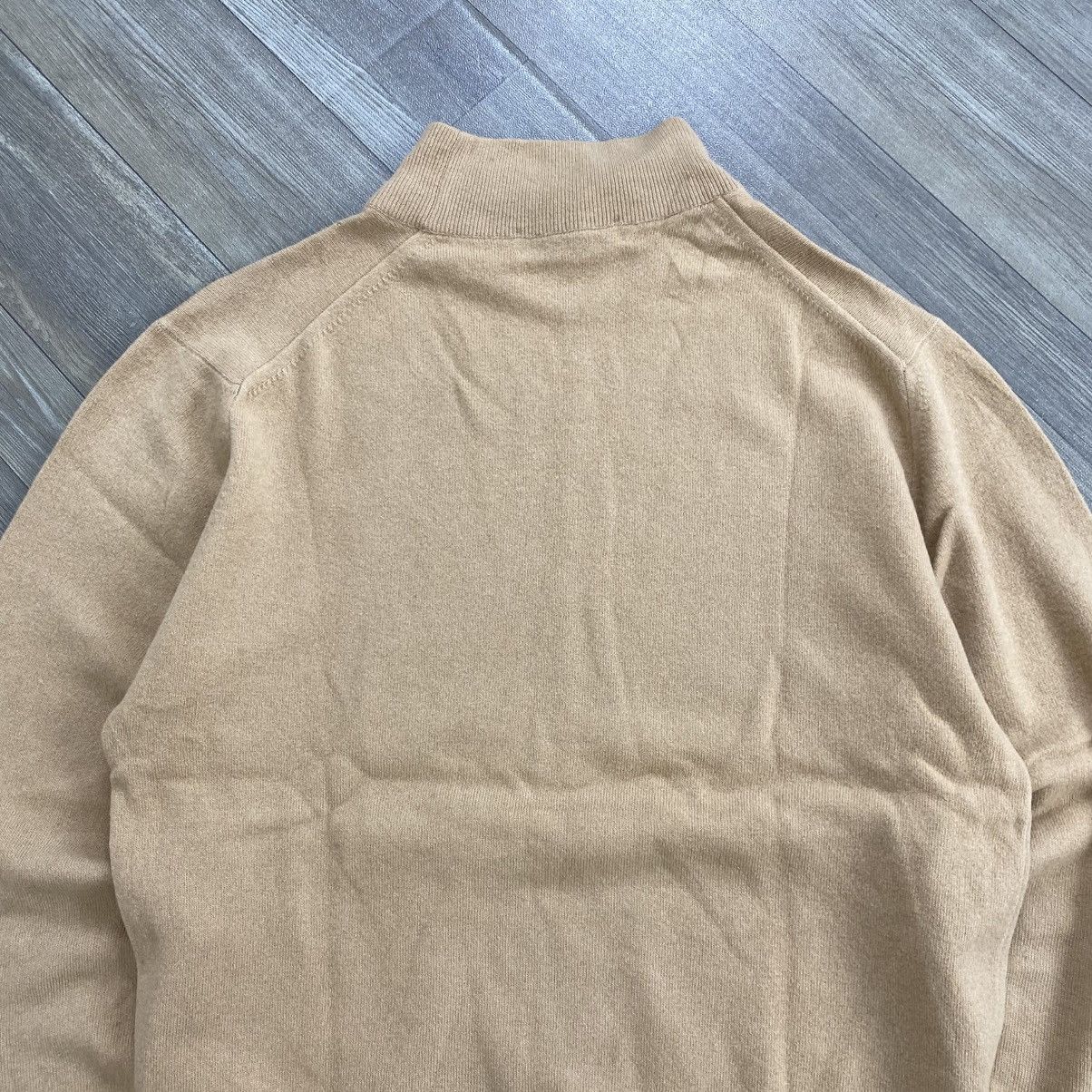Burberry 90s Vintage Burberrys London Lambwool Knit Sweatshirt Luxury Size US L / EU 52-54 / 3 - 12 Thumbnail