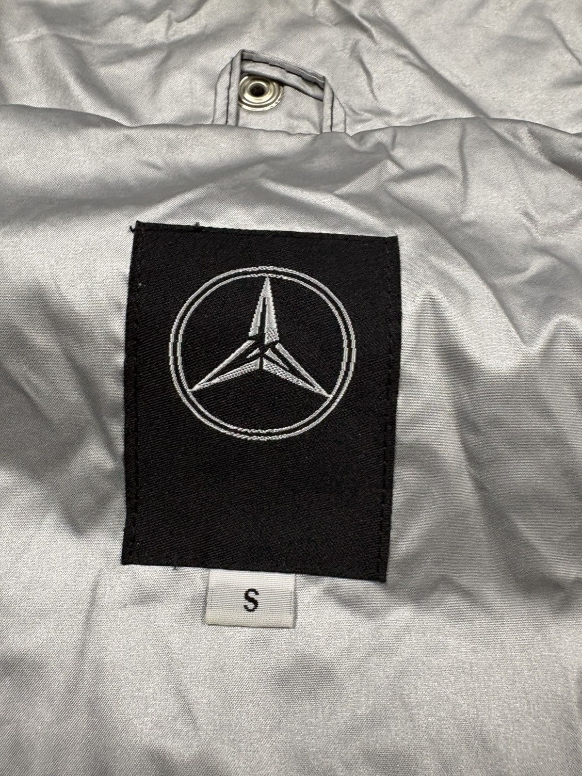 Mercedes-Benz Mercedes Benz Silver Jacket Vintage Racing Windbreaker 90s Size US S / EU 44-46 / 1 - 12 Thumbnail