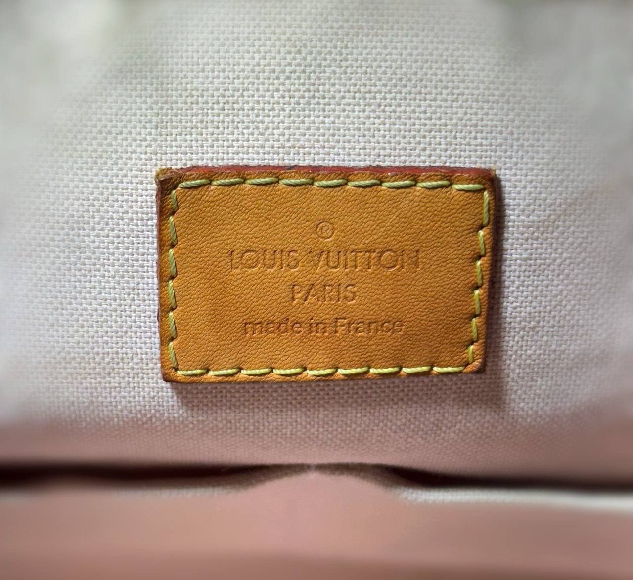 Louis Vuitton AUTH LOUIS VUITTON Iena MM Damier Azu Tote Bag Box Dust Azur Size ONE SIZE - 8 Thumbnail