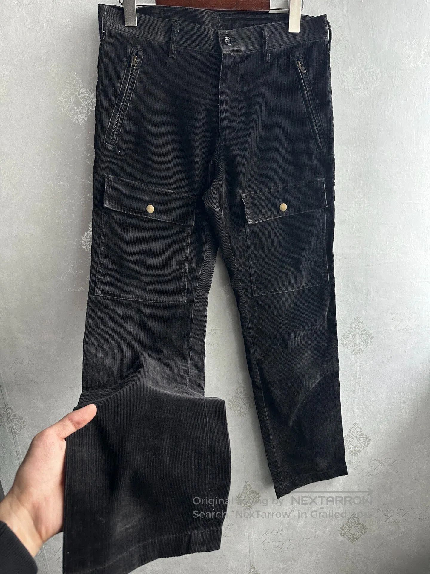 Comme des Garcons Comme des Garcons Pocketed corduroy long pants| Size US 26 / EU 42 - 4 Thumbnail