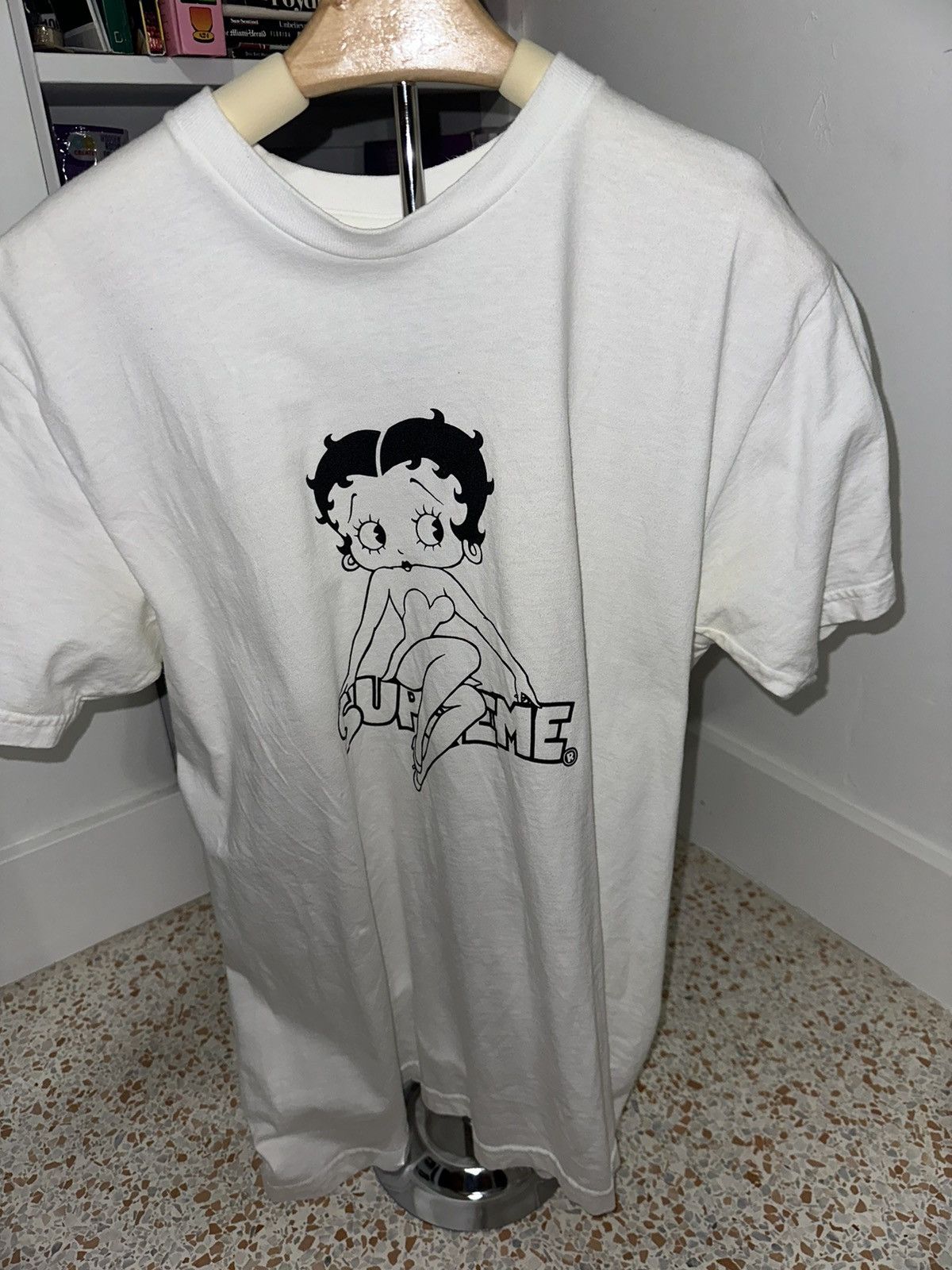 Supreme Supreme BETTY BOOP ss16 2016 Like New T shirt | Grailed