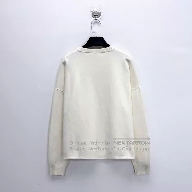 Loewe Loewe SS23 Ivory White Embroidered Flower Quadrant Logo He Size M / US 6-8 / IT 42-44 - 2 Thumbnail