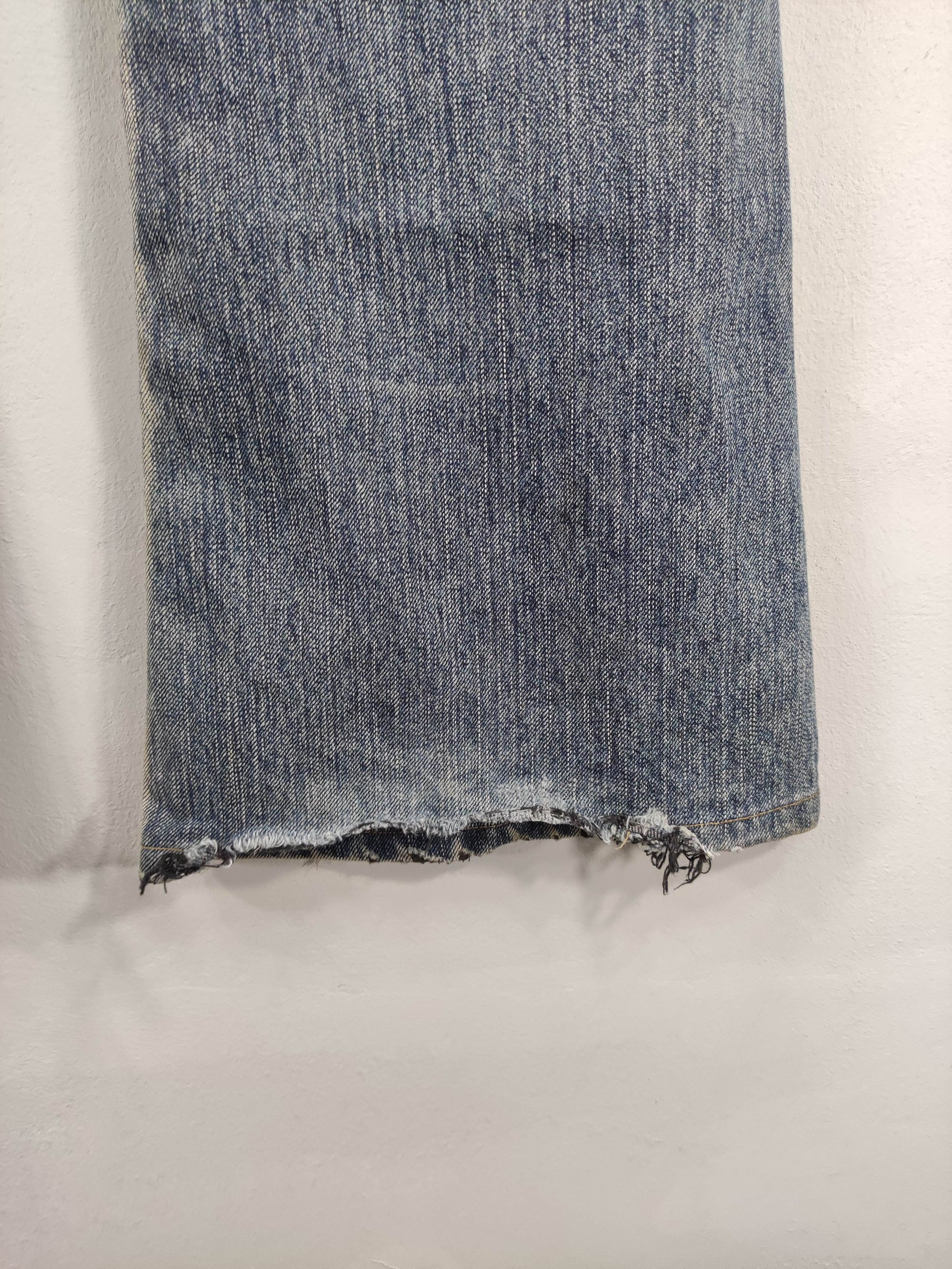 Edwin Vintage Edwin 503 Distressed Denim Jeans Flare Bootcut Size US 32 / EU 48 - 15 Thumbnail
