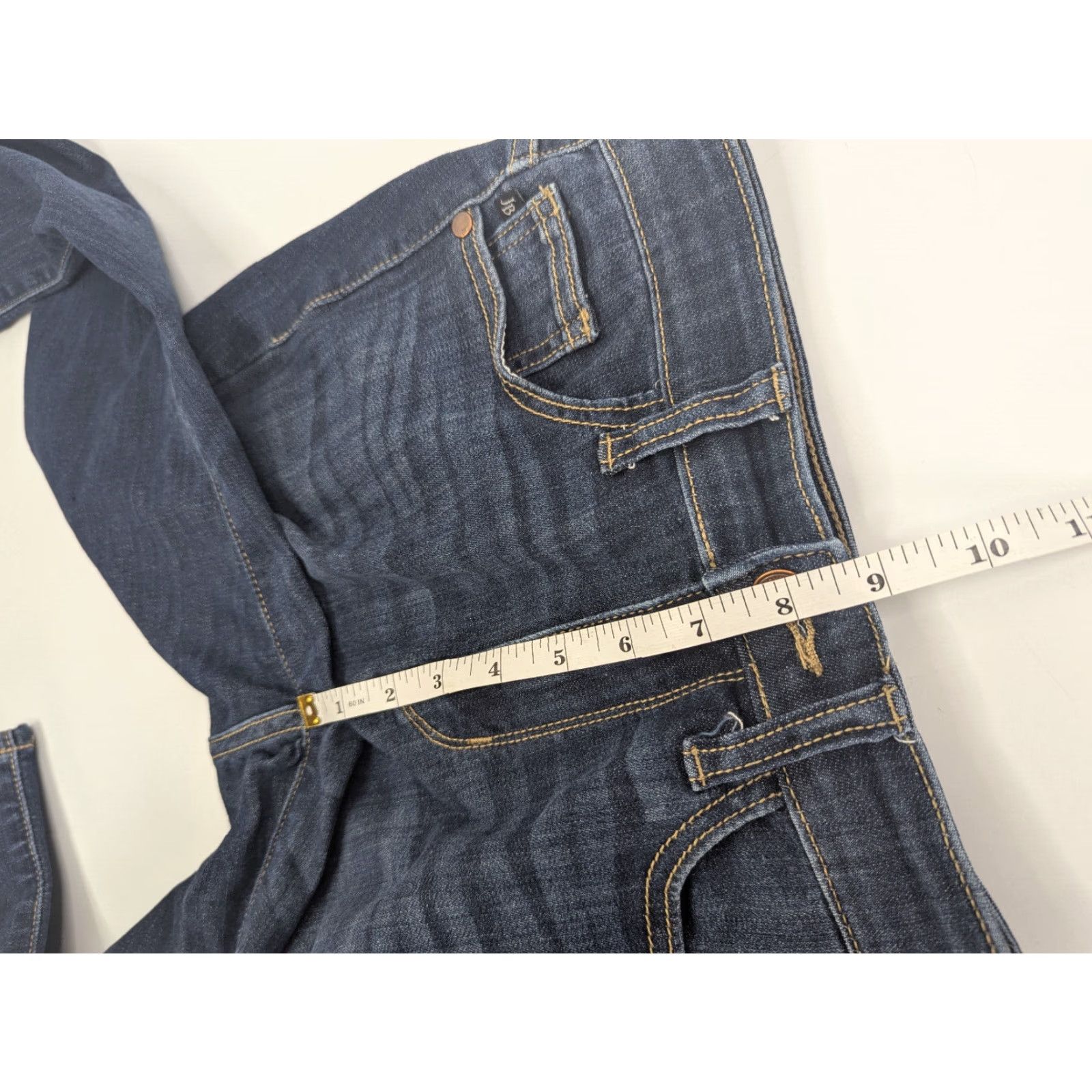 Denime Judy Blue Denim Blue Skinny Fit Capri Jeans Womens 1/25 JB82291DK Size 25" / US 0 / IT 36 - 6 Thumbnail