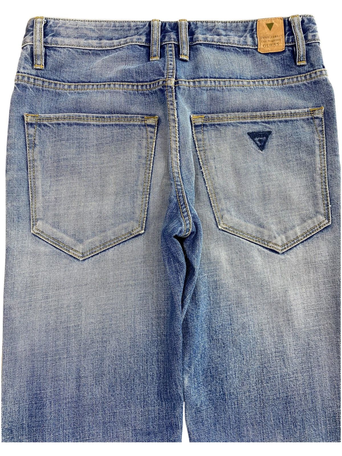 Guess Vintage Guess 1981’s Los Angeles Faded Wash Style Jeans Size US 30 / EU 46 - 4 Thumbnail