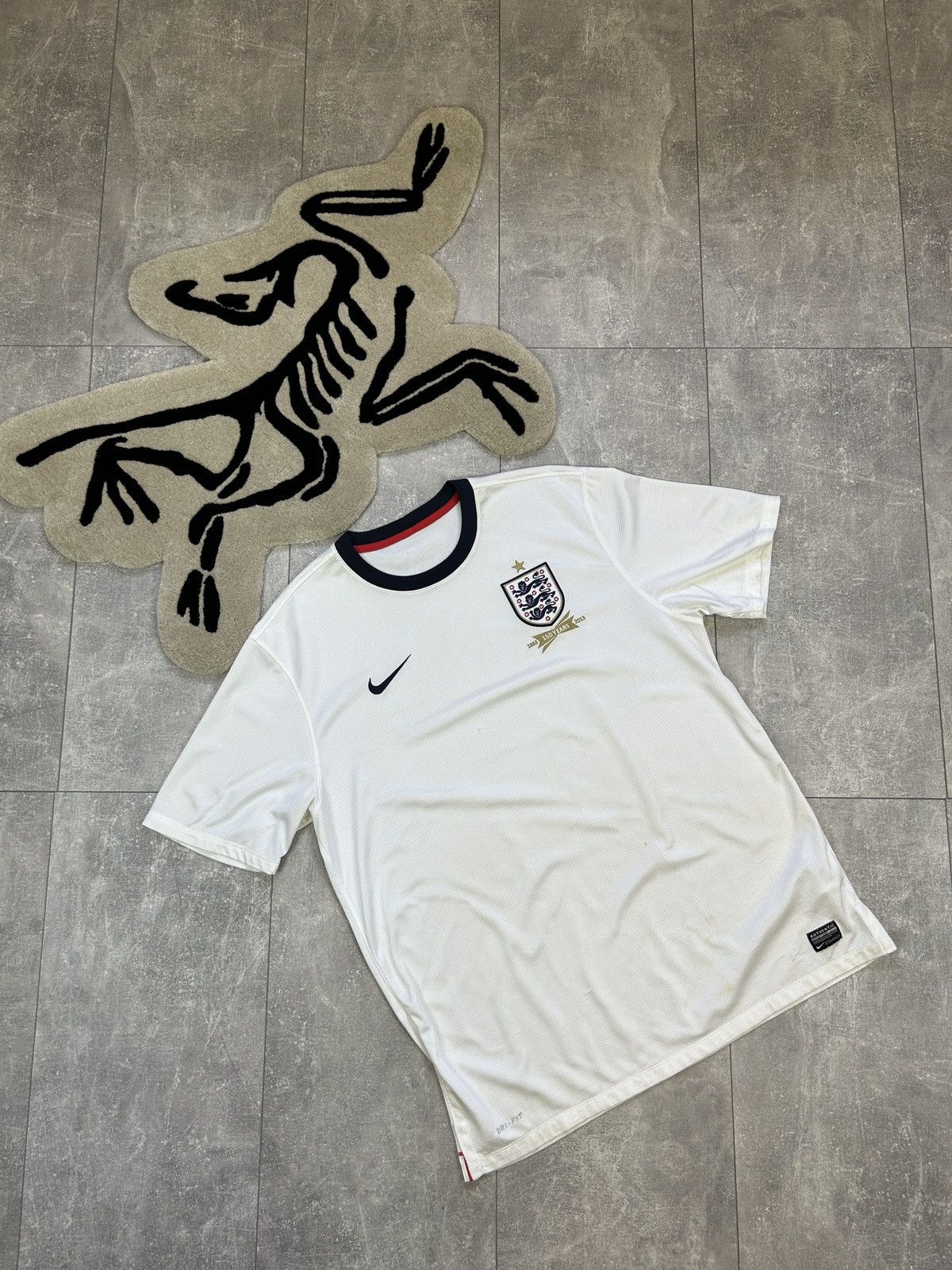 Nike Mens Vintage Nike England National Team T Shirt 150 years Size US XL / EU 56 / 4 - 2 Thumbnail