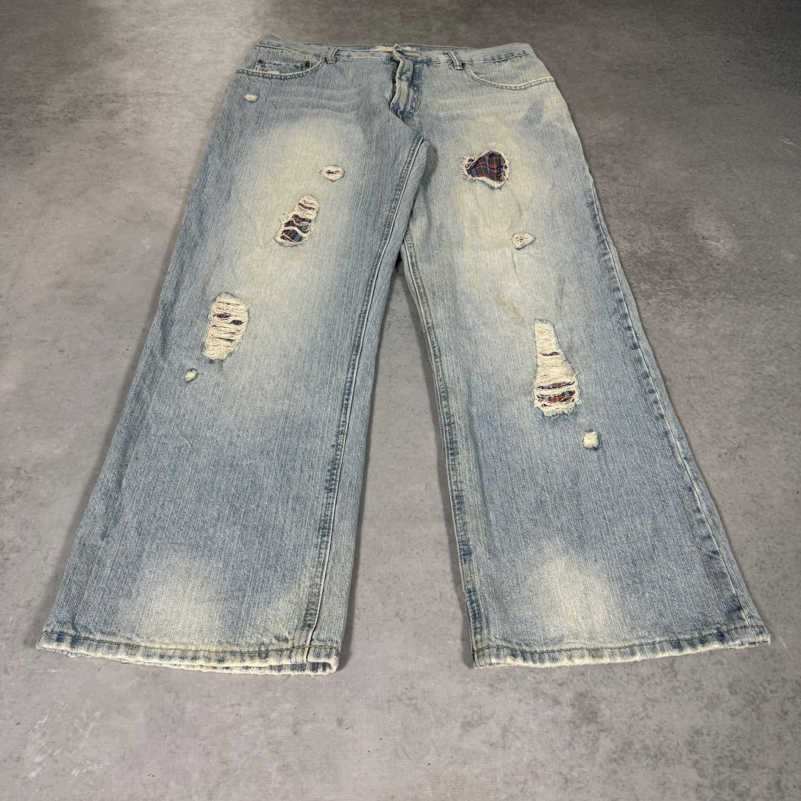 Other Paco Jeans Straight Distressed Jeans Light - Size: 34x30 Size US 34 / EU 50 - 3 Thumbnail