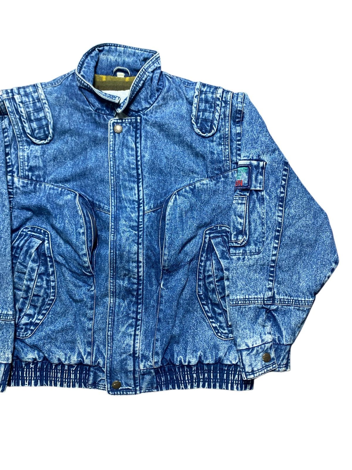 Japanese Brand VINTAGE BOBSON DENIM JACKET Size US XL / EU 56 / 4 - 4 Thumbnail