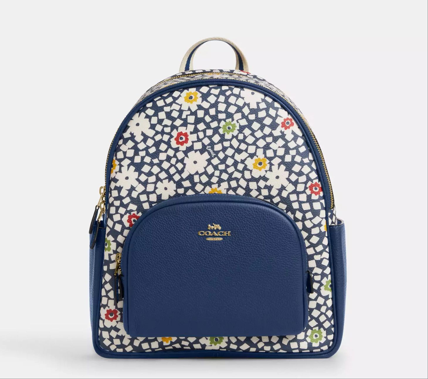 Coach Court Backpack With Floral Print CBM23 Size ONE SIZE - 8 Thumbnail